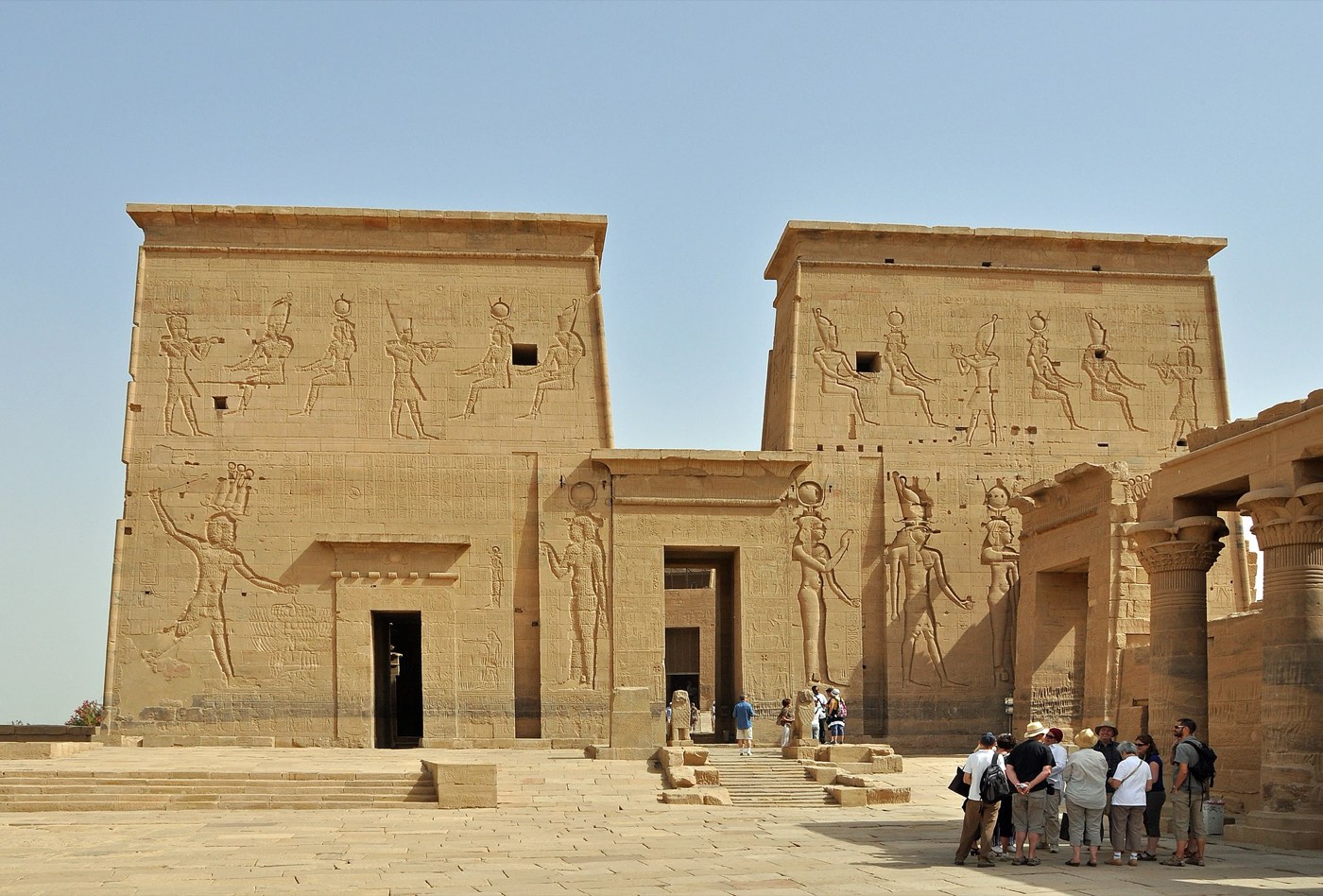 Nubian Museum exterior in Aswan